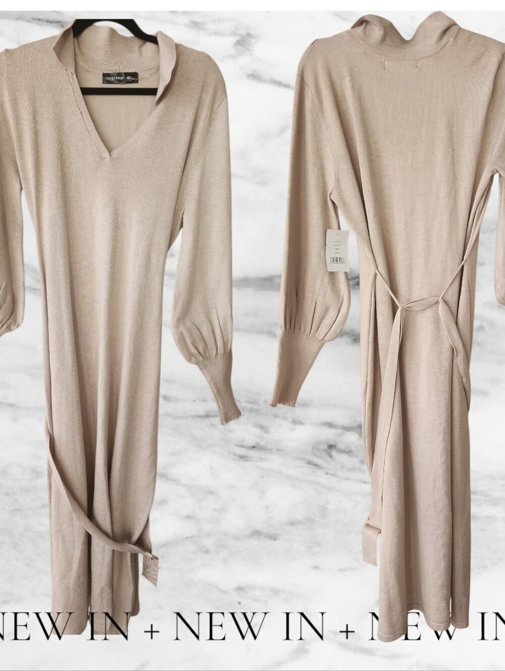 Sweet Halo | Long Sleeve Knit Dress - Picture 4 of 5